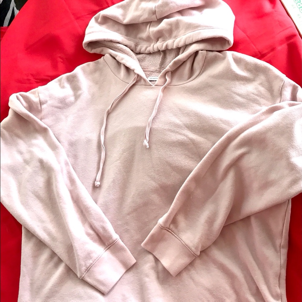 American Eagle cropped hoodie size M